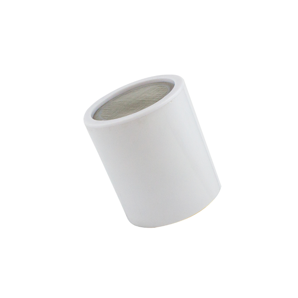 drpl replacement showerhead filter cartridge angled side view – premium 15-stage water filter for clean, soft water